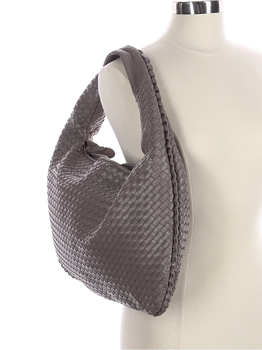 Braided Oversized Handbag